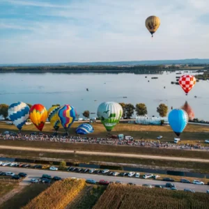 Let balonom iznad Međimurja, Zagreba i Zagorja