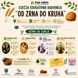 Od zrna do kruha – dječja edukativna radionica - 6.10.2026.
